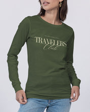 Travelers Club Unisex Jersey Long Sleeve Tee | Bella + Canvas