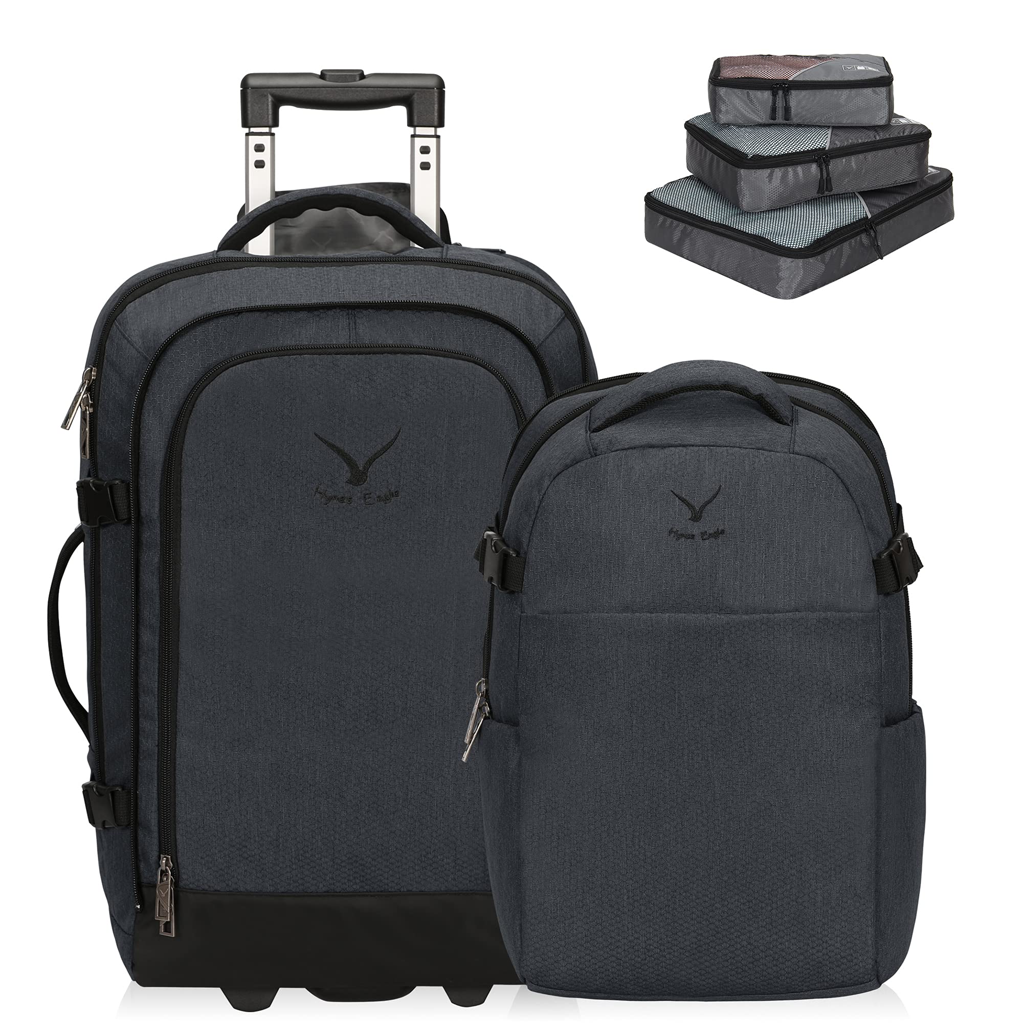 Expedition 63L 2-in-1 Rolling Backpack + PackPal Cube Set