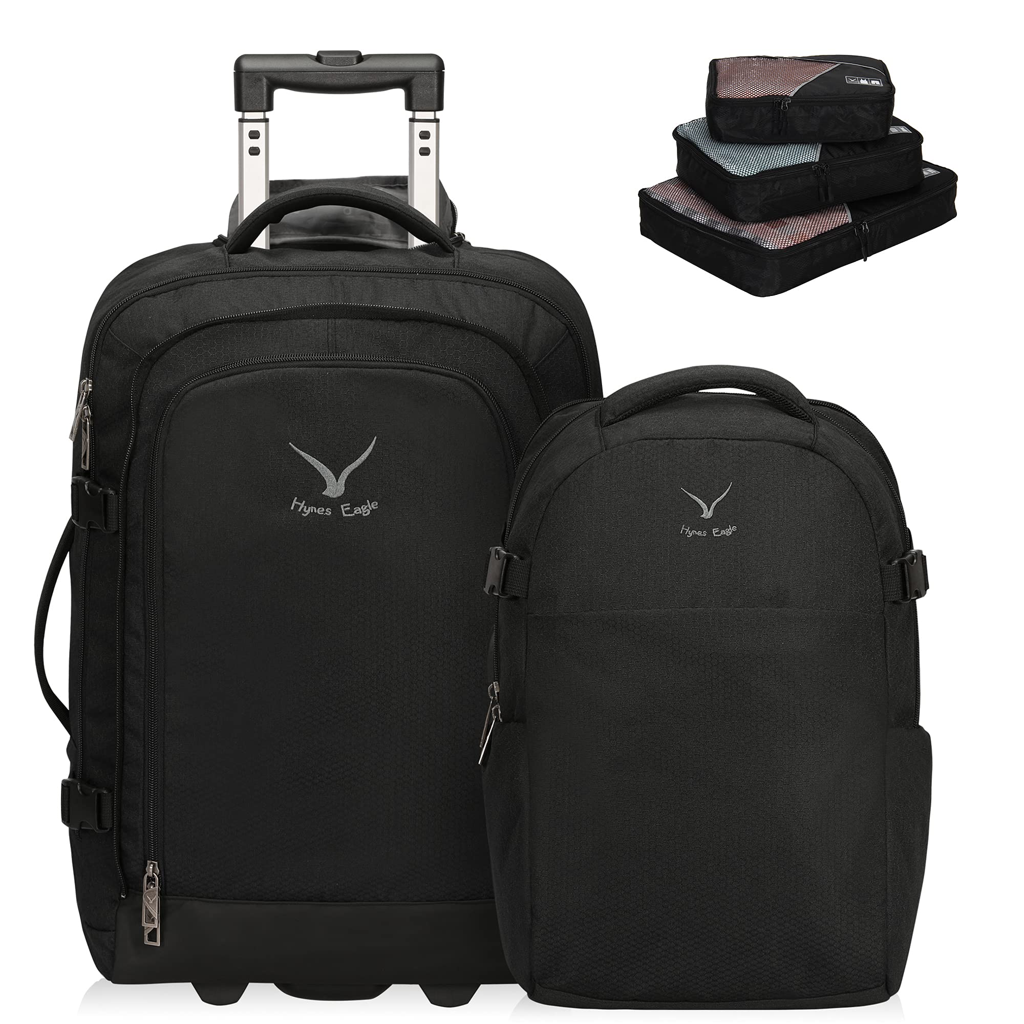 Expedition 63L 2-in-1 Rolling Backpack + PackPal Cube Set