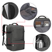 Voyager 44L Expandable Travel Backpack x PackPal Cube Set