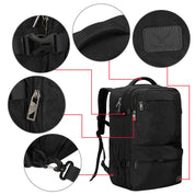Voyager 44L Expandable Travel Backpack x PackPal Cube Set
