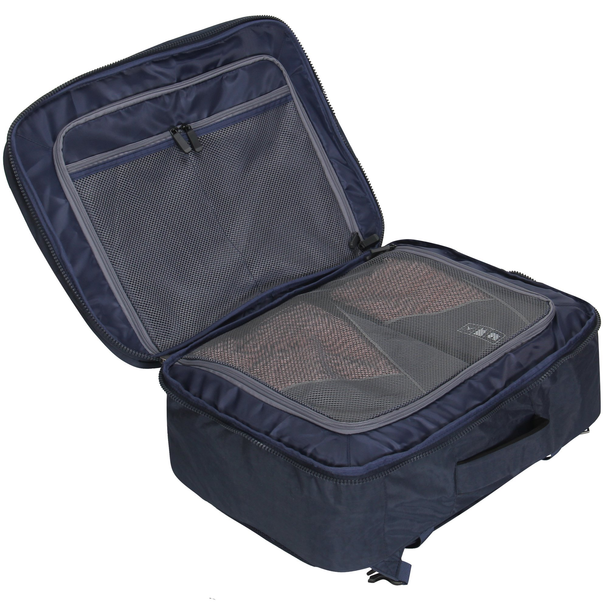 Voyager 44L Expandable Travel Backpack x PackPal Cube Set