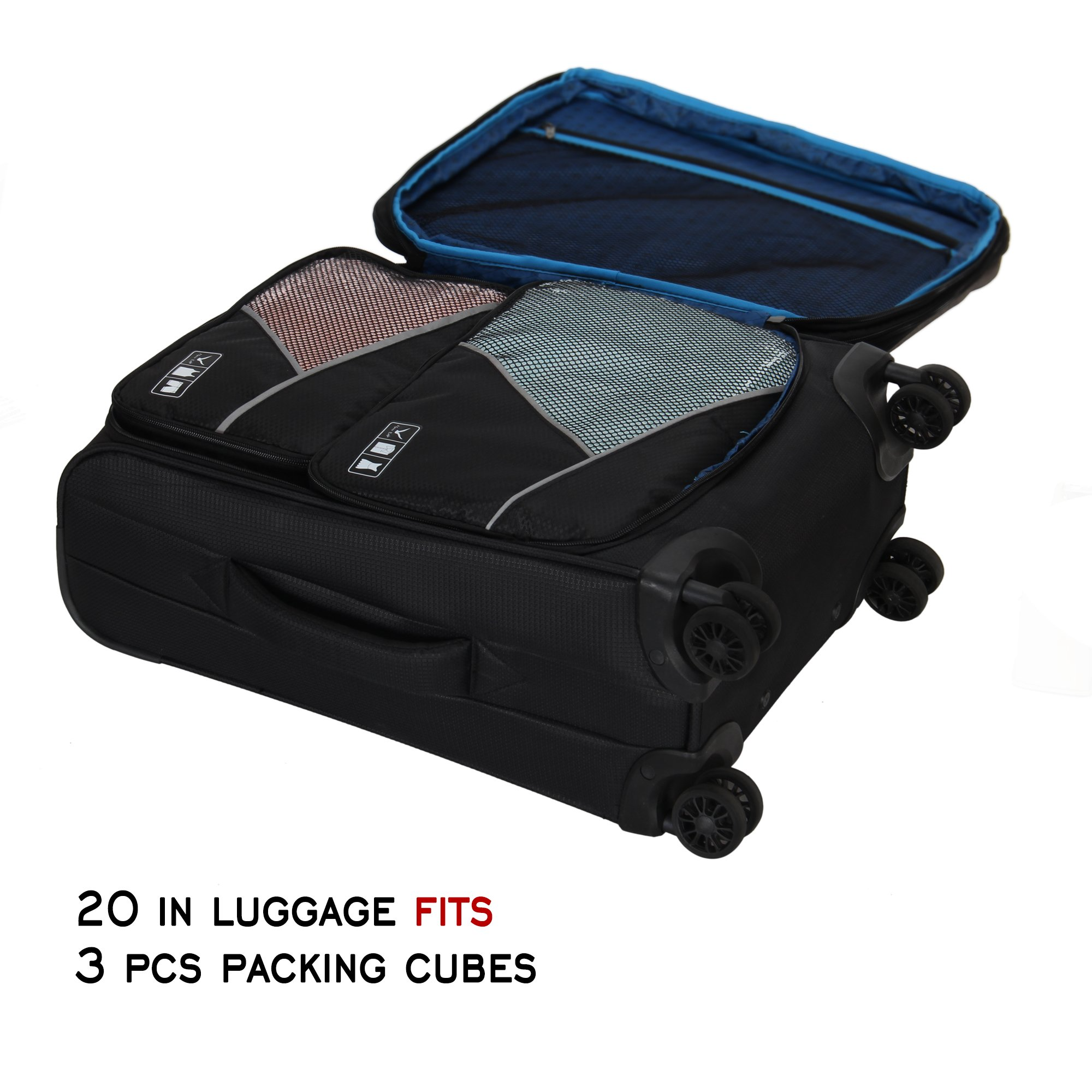 3 Piece PackPal Cube Set