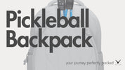 Hynes Eagle Pickleball Backpack – Lightweight Paddle Sports Bag with Ball Pocket, Fence Hook & Water-Resistant Shell