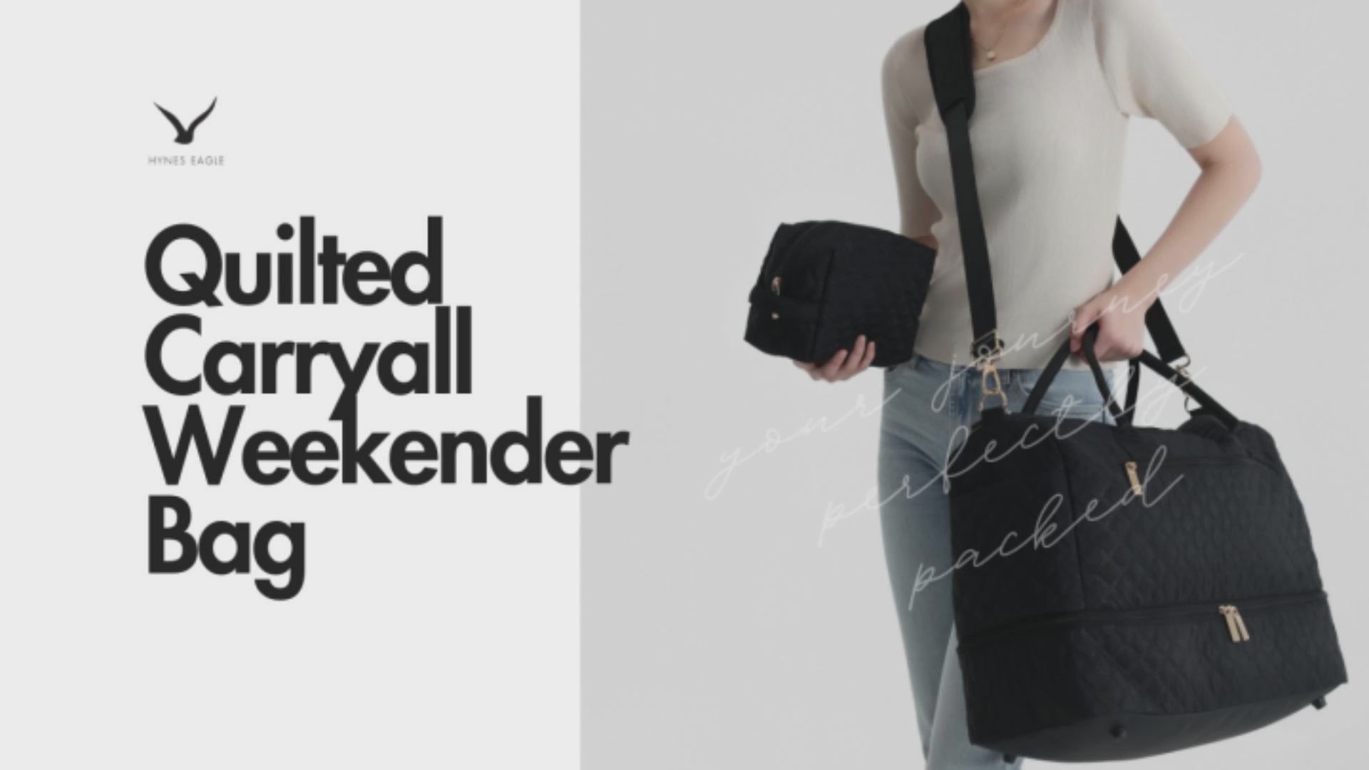 Quilted Carryall Weekender Bag – Hynes Eagle