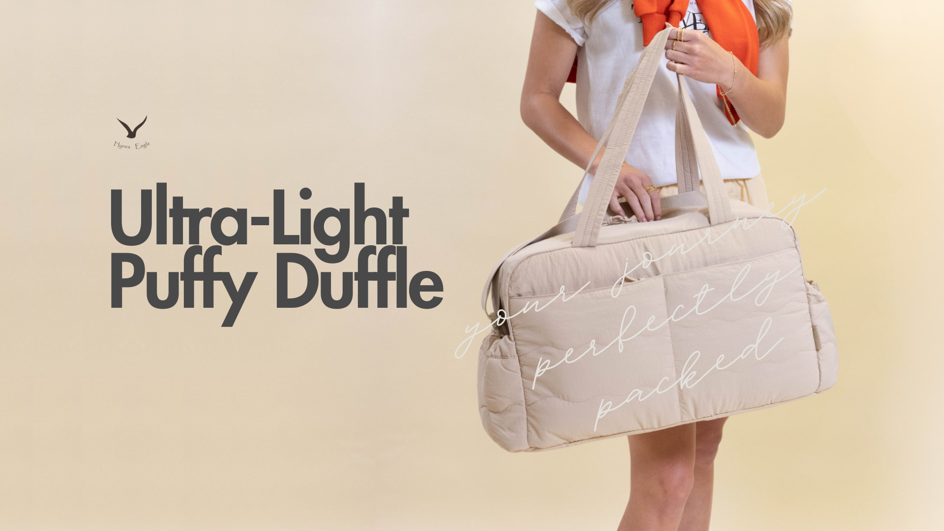 Hynes Eagle 31L Lightweight Weekender Travel Bag – Water-Resistant Carry-On Duffel with Laptop Sleeve, Shoe Pocket & Crossbody Strap