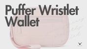 Hynes Eagle Puffer Wristlet Wallet – Compact RFID Phone & Card Holder